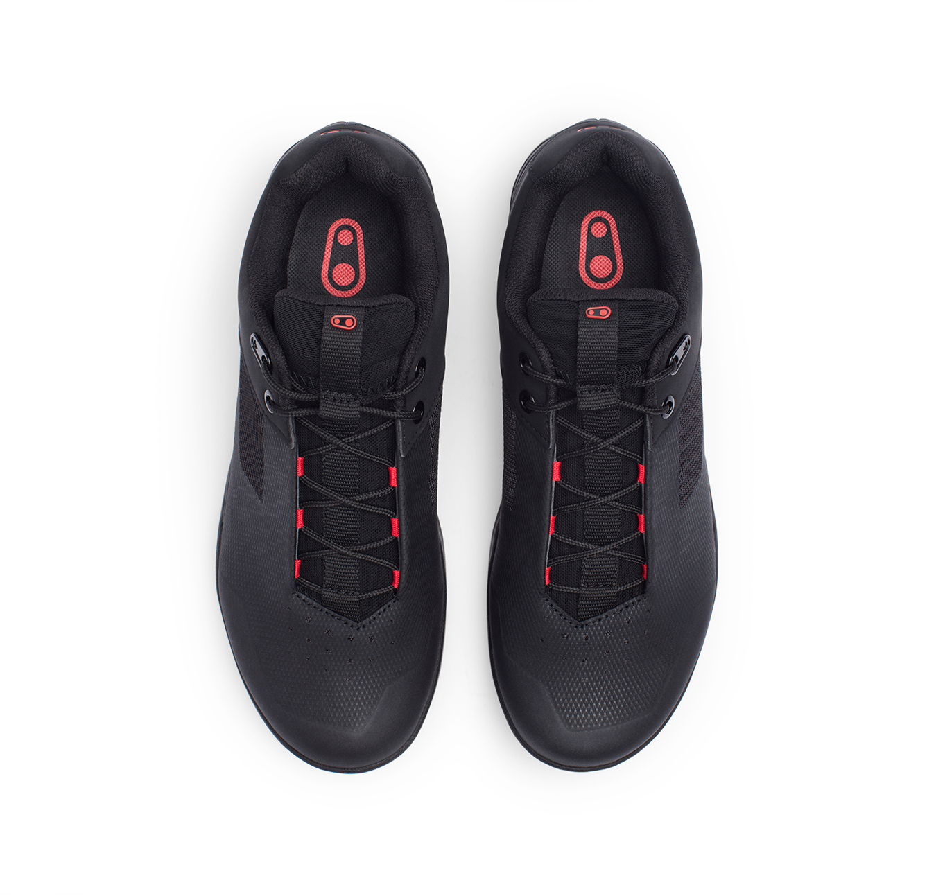 Mallet Lace Clip-In Shoes - Black/Red – Crankbrothers